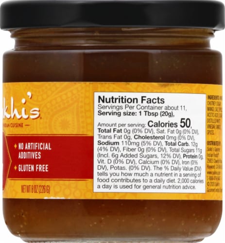Sukhi's Mango Chutney Perspective: right