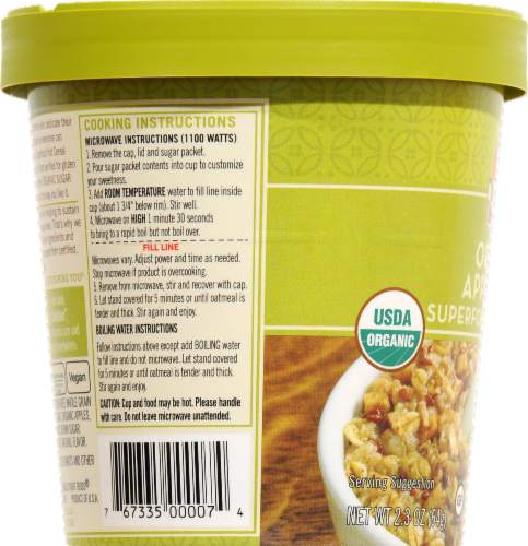 Dr. McDougall's Apple Flax Granola Perspective: right