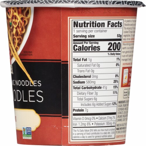 Dr.McDougalls Teriyaki Noodles Perspective: right