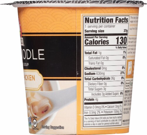 Dr. McDougall's Asian Soup Sesame Chicken Flavor Perspective: right