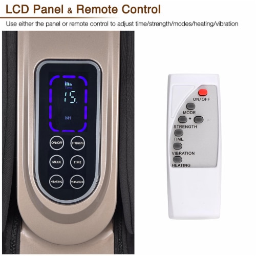 Electric Foot Massage Machine 360° Adjustable with Heat Shiatsu Roller Vibration Perspective: right