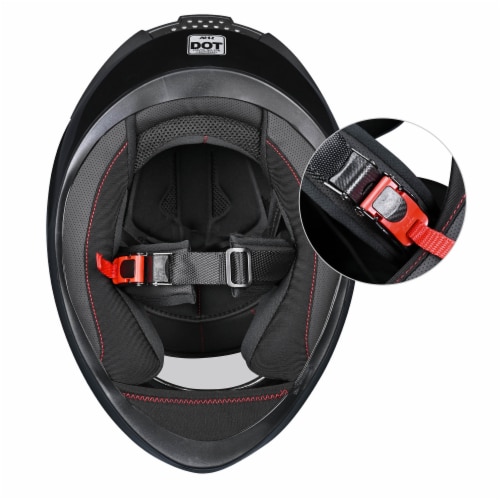 AHR RUN-F3 Full Face Motorcycle Helmet DOT Approved Street Bike Motocross XXL Perspective: right