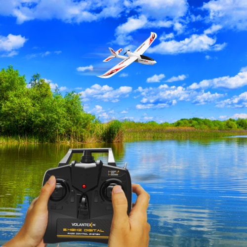 VOLANTEXRC Ranger600 Ready To Fly Remote Control Airplane with Gyro Stabilizer Perspective: right