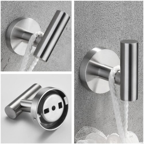 Brushed Nickel 3 - Piece Bathroom Hardware Set Perspective: right
