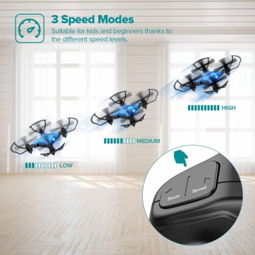 Mini Drone for Kids, Scouter Foldable Beginner drone with Altitude Hold 3D Flips Perspective: right