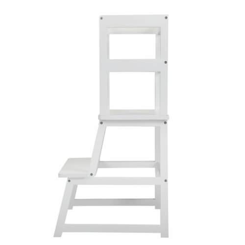 Kid 2-Step Stool with Safety Rails, Kitchen Helper Stool for Toddlers Aged 1-5 Within 150 Perspective: right