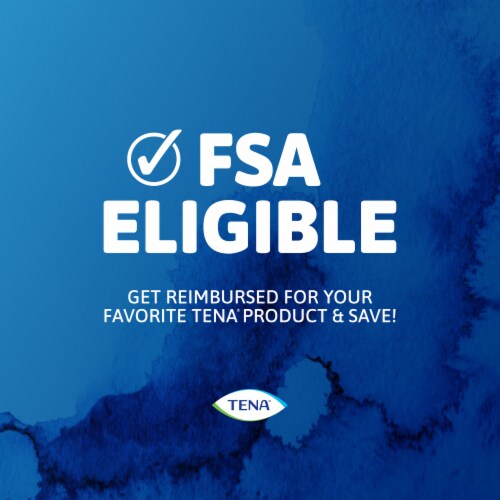 TENA Sensitive Care Incontinence Pads, Overnight Absorbency, Extra Coverage Perspective: right
