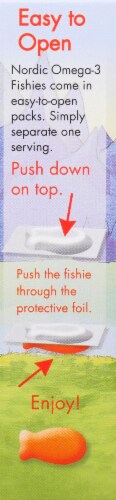 Nordic Naturals Omega-3 Tutti Frutti Fishies Gummies Perspective: right