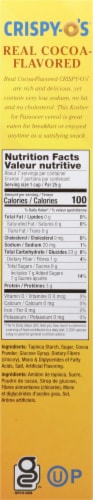 Gefen® Crispy-O's® Cocoa-Flavored Cereal Perspective: right