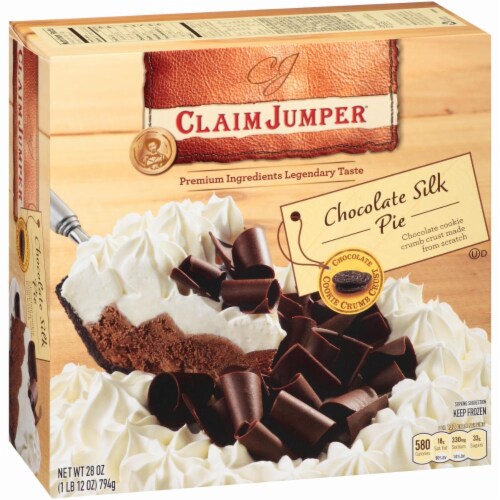 Claim Jumper Chocolate Silk Pie Perspective: right