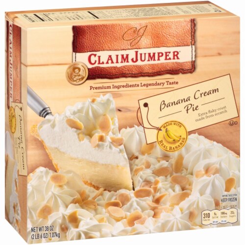 Claim Jumper Banana Cream Pie Perspective: right