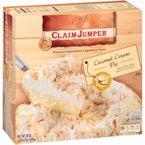 Claim Jumper Coconut Cream Pie Perspective: right