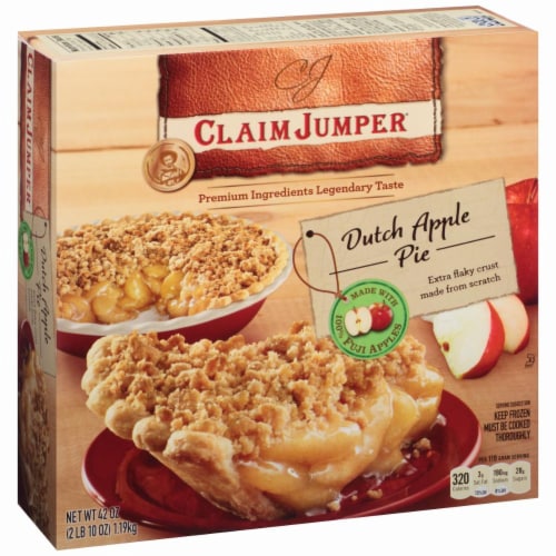 Claim Jumper Dutch Apple Pie Perspective: right