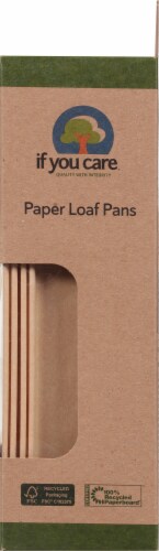 If You Care Paper Loaf Pans Perspective: right