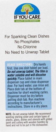 If You Care Automatic Dishwasher Tablets Perspective: right