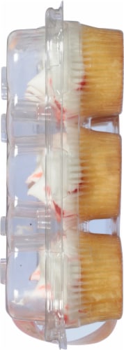 Two-Bite® Strawberry Shortcake Premium Cupcakes Perspective: right