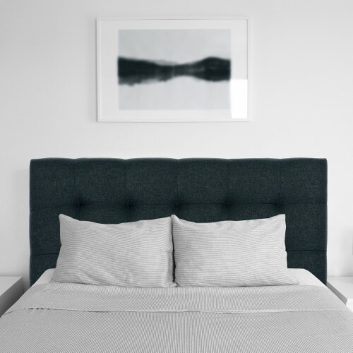 Grey single headboard sales