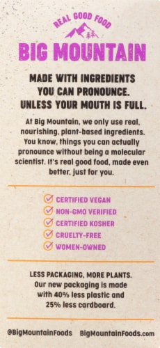 Big Mountain Foods Mighty Mushroom Bites Perspective: right