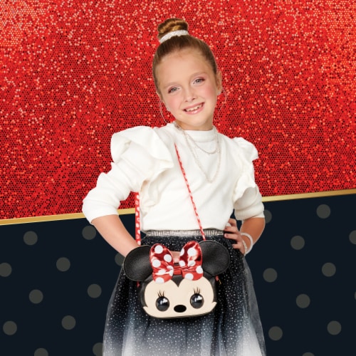 Purse Pets™ Disney Minnie Mouse Crossbody Purse Perspective: right