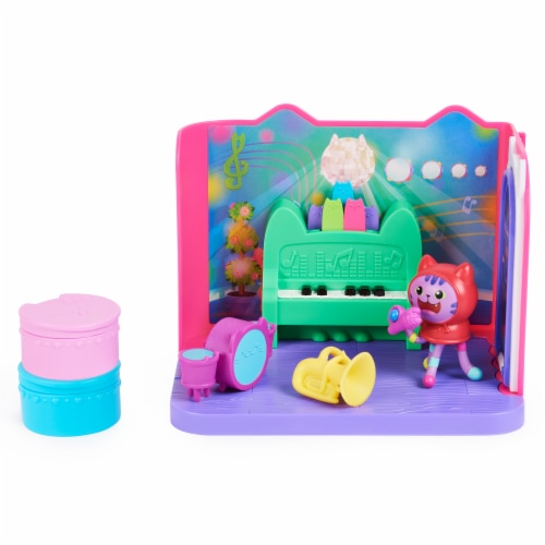 Spin Master™ Gabby's Dollhouse Daniel James Catnip's Groovy Music Room Perspective: right