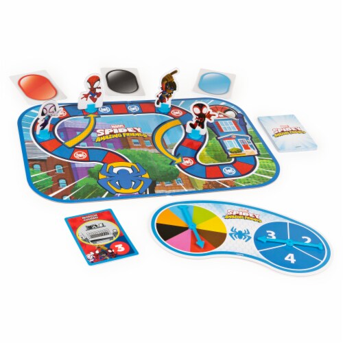 Crayola Marvel Spidey and his Amazing Friends Scavenger Scurry Board Game Perspective: right