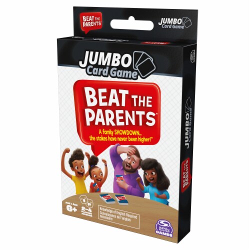 Spin Master Beat The Parents Jumbo Card Game Perspective: right