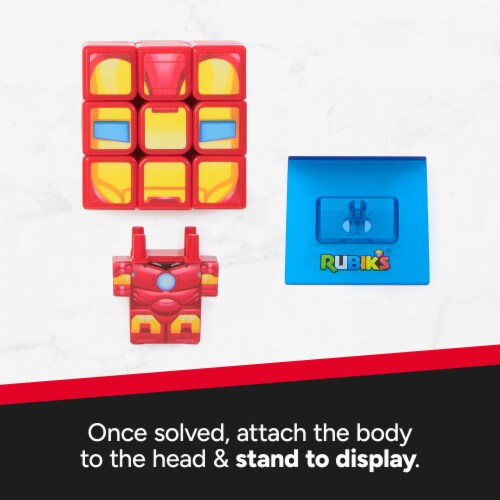 Rubik's Cube Marvel Iron Man Cuber Perspective: right