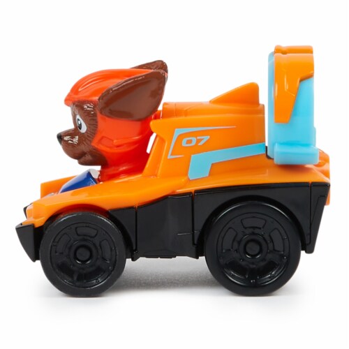 Paw Patrol The Mighty Movie Pup Squad Racers Collectible Zuma Mighty Pups Toy Cars Perspective: right