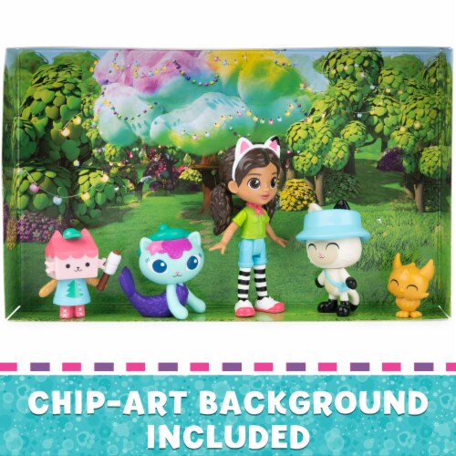 Gabby's Dollhouse Friends Figure Pack Perspective: right