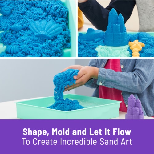 Kinetic Sand Blue Sand & Molding Sandbox Kit, 1 ct - Fry's Food Stores