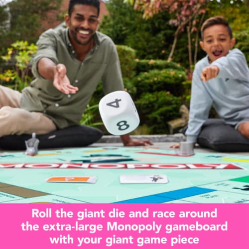 Monopoly® Giant Edition Board Game Perspective: right