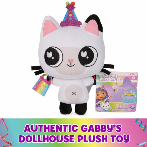Gabby's DollhouseCelebration Series Pandy Paws Purr-ific Party Plush Perspective: right