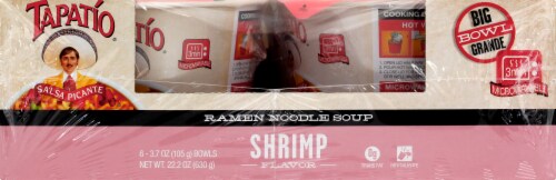 Tapatio Shrimp Ramen Noodle Soup Perspective: right