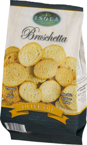 Isola Olive Oil Bruschetta Perspective: right
