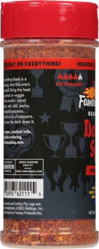 Famous Dave's® Devil's Spit Seasoning Perspective: right