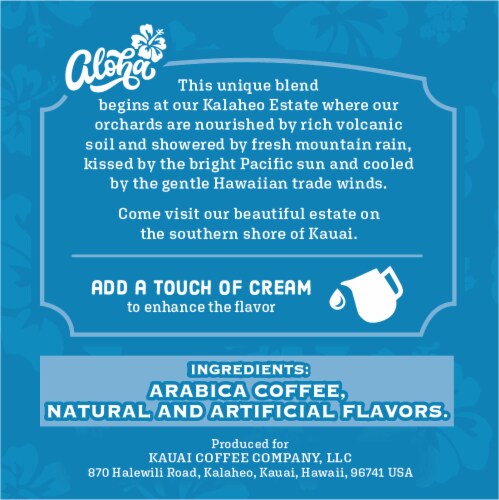 Kauai® Coconut Caramel Crunch K-Cup® Coffee Pods Perspective: right