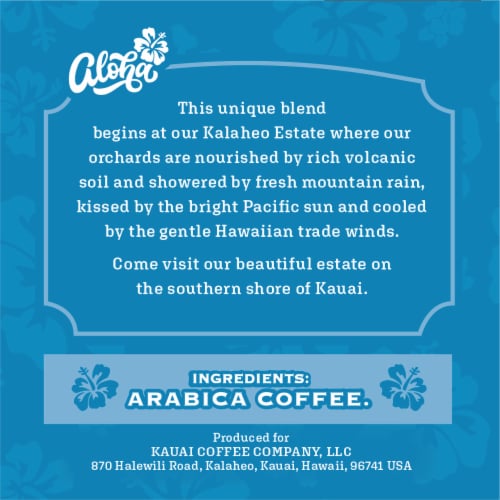 Kauai Island Sunrise Mild Roast K-Cup Coffee Pods Perspective: right