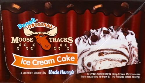 Uncle Harry's® Moose Track Ice Cream Cake Perspective: right