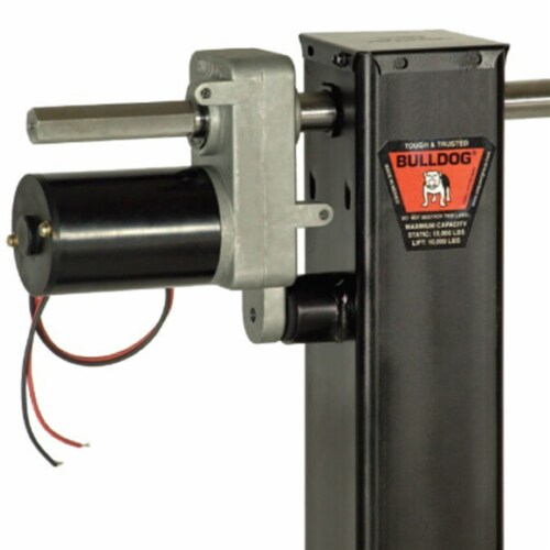 Bulldog 12000 Pound Trailer Jack Steel Electric Lift Power Drive Kit