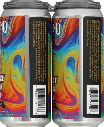 Legend Brewing Co. Hazy Days IPA Perspective: right