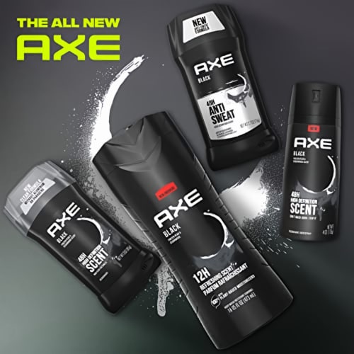 Axe Black Body Wash for Men 16 oz. (Pack of 12) Perspective: right