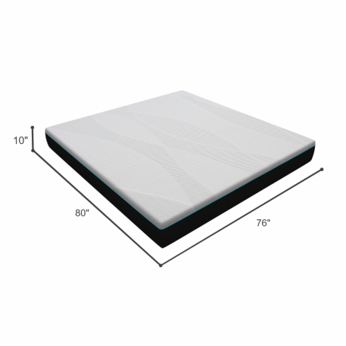 Cool Jewel 10" King Mattress Perspective: right