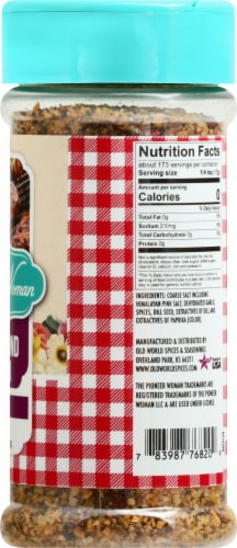 The Pioneer Woman Drummond Ranch Grill Seasoning Perspective: right