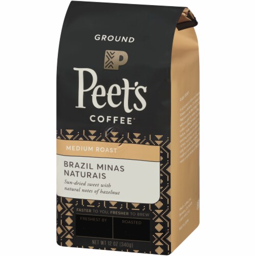 Peet's Coffee® Brazil Minas Naturais Medium Roast Ground Coffee Perspective: right