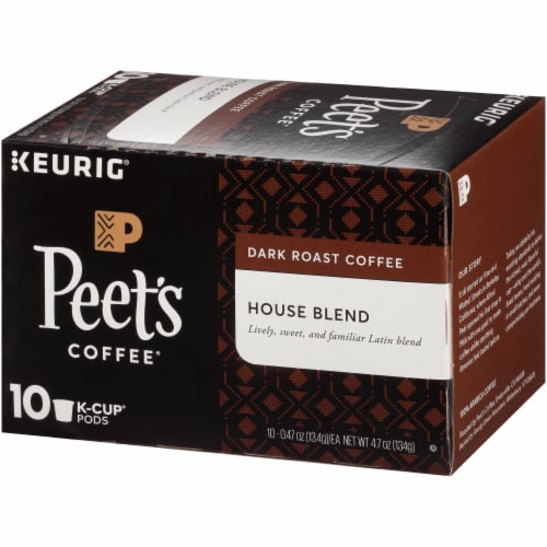 Peet's Coffee® House Blend Dark Roast K-Cup Coffee Pods Perspective: right