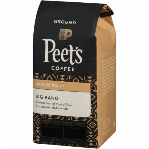Peet's Coffee Big Bang Medium Roast Ground Coffee Perspective: right
