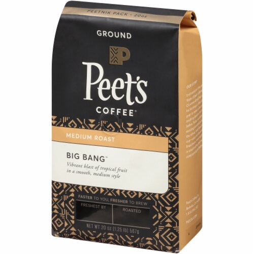 Peet's Coffee Big Bang Medium Roast Ground Coffee Perspective: right