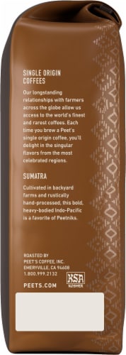 Peet's Coffee® Sumatra Dark Roast Ground Coffee Perspective: right