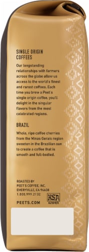 Peet's® Brazil Medium Roast Ground Coffee Perspective: right