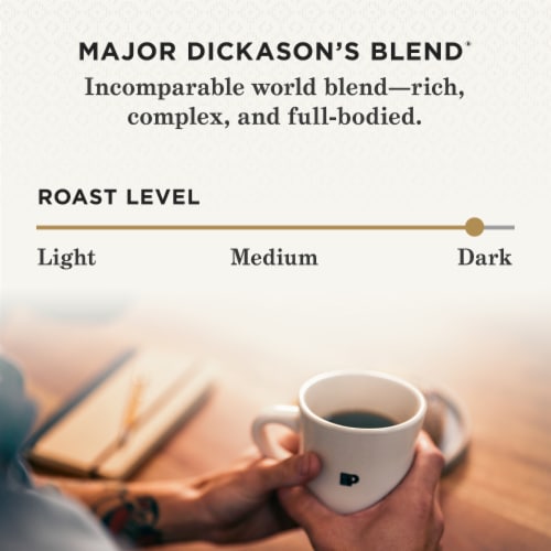 Peet's Coffee® Major Dickason's Blend® Dark Roast K-Cup Coffee Pods Perspective: right
